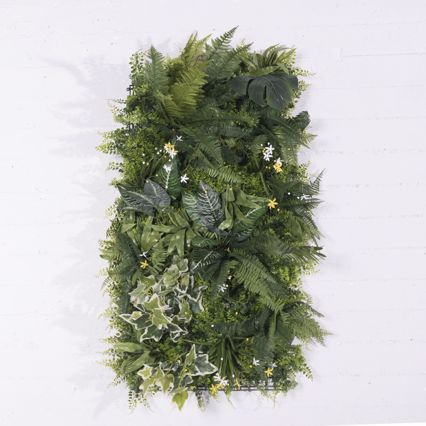 Supergreens Τεχνητή Φυλλωσιά Φτέρη με Κισσό ''Ivyfernias'' 100x50cm 2291-7