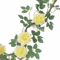 Supergreens Texniti Grlanta Triantafullo Garden Kitrini 240cm 4881-7