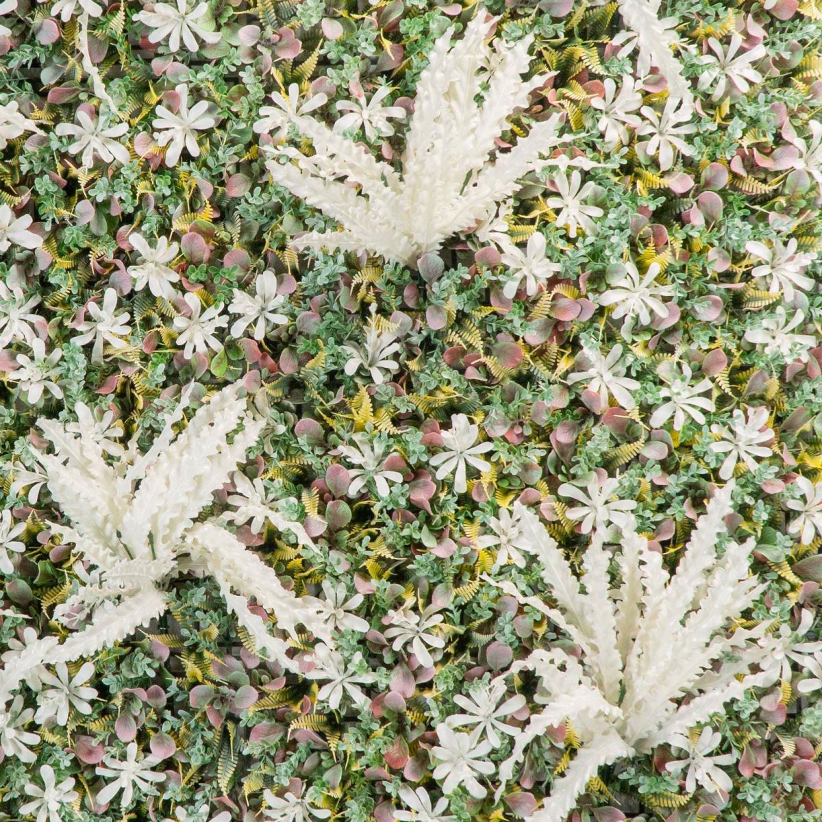 Supergreens Texniti Fullosia Fteri Lefki 100x100cm 1980-7