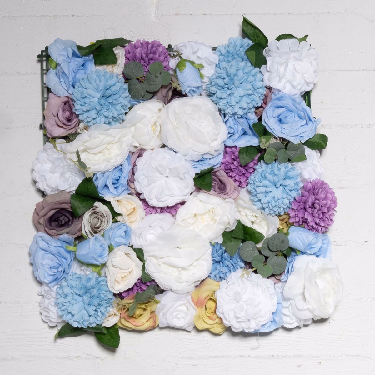 Supergreens Texniti Fullosia Triantafullo me Xrusanthemo 50x50cm 8261-7