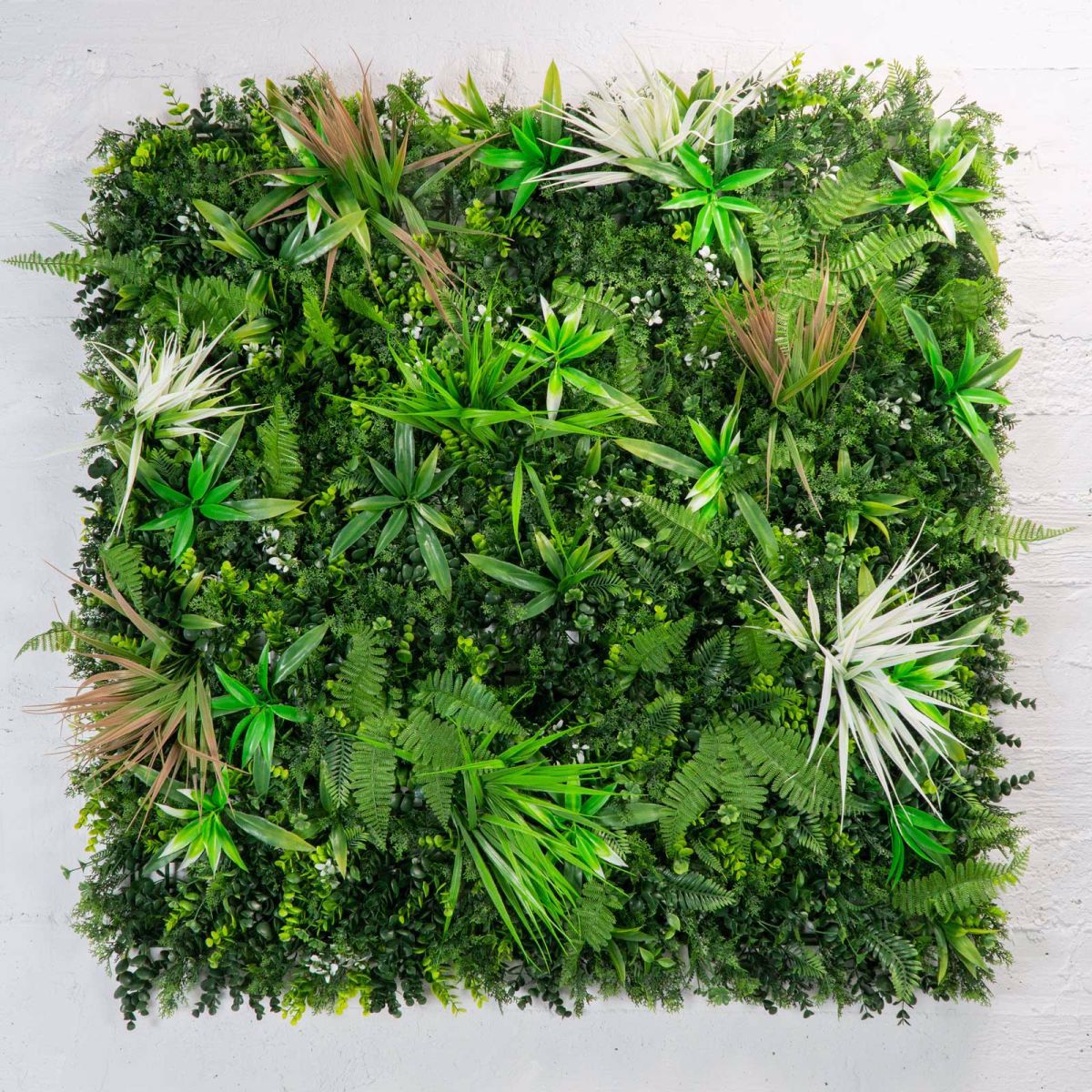 Supergreens Texniti Fullosia Fteri ''Browny'' 100x100cm 7060-7