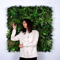 Supergreens Texniti Fullosia Fteri ''Browny'' 100x100cm 7060-7