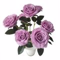 Supergreens Texnito Bouketo Triantafulla Royal Mob 55cm 8781-7