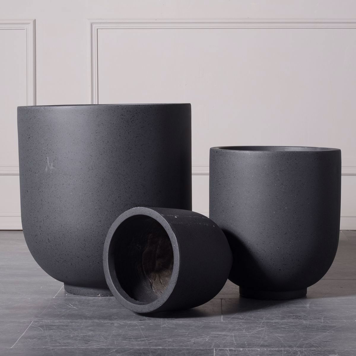 Supergreens Gastra Pilini Obal ''Terazzo'' Mavro Small F26x28cm A-5150-8