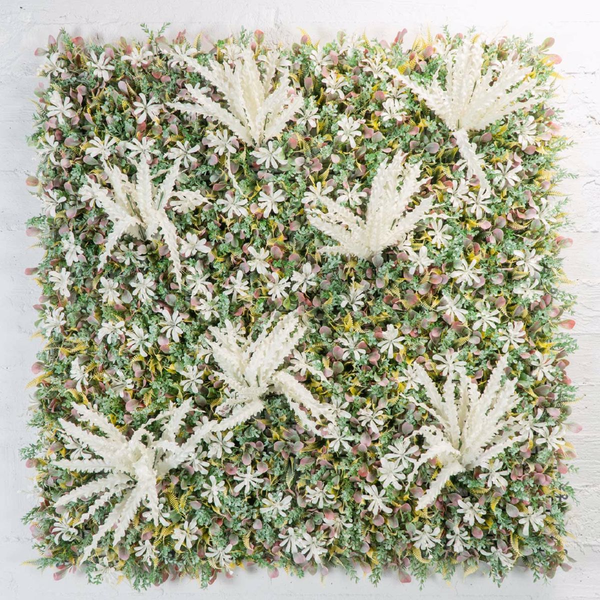 Supergreens Texniti Fullosia Fteri Lefki 100x100cm 1980-7