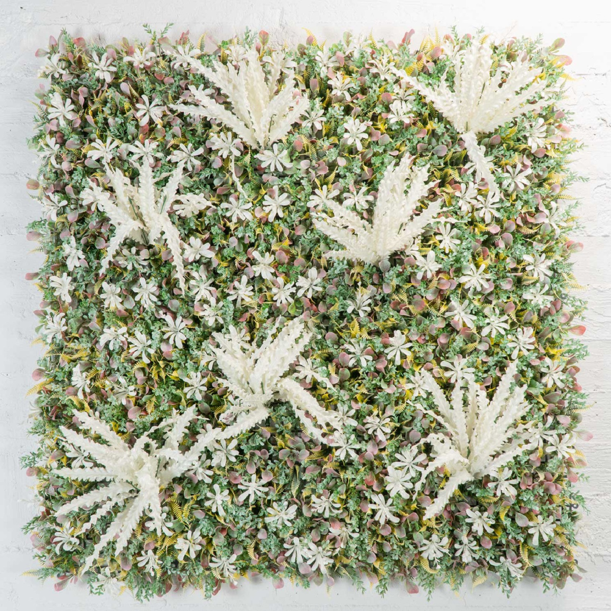 Supergreens Texniti Fullosia Fteri Lefki 100x100cm 1980-7