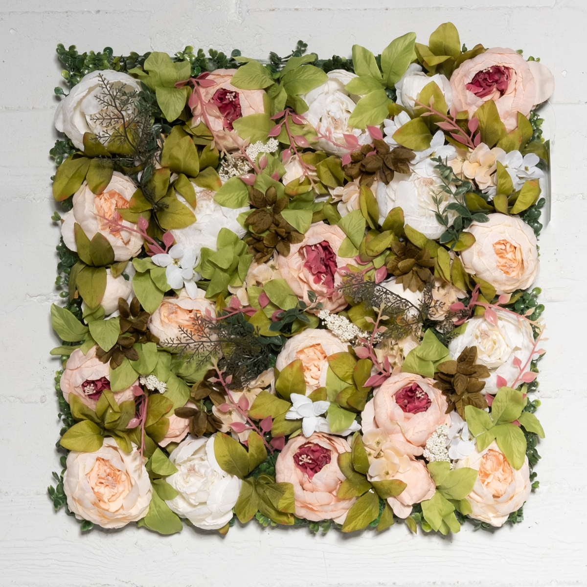 Supergreens Texniti Fullosia Paionia me Ortansia 50x50cm 2361-7