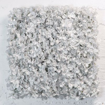 Supergreens Τεχνητή Φυλλωσιά Ορτανσία Ασημί 50x50cm 2390-7
