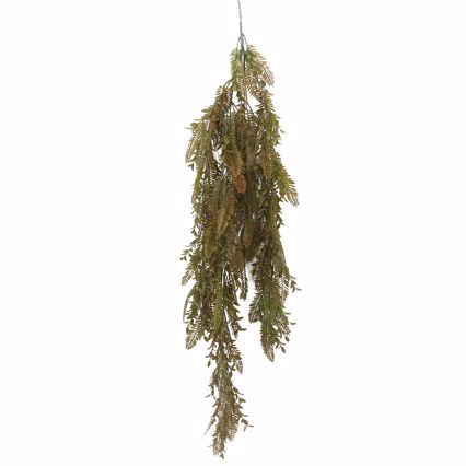 Supergreens Τεχνητή Κρεμαστή Φτέρη Bracken ''Verdantis'' Καφέ 90cm 2391-7