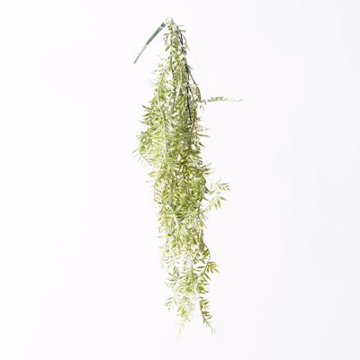 Supergreens Τεχνητή Κρεμαστή Φτέρη Λευκή 77cm 5361-7
