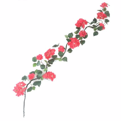 Supergreens Τεχνητή Γιρλάντα Τριαντάφυλλο Garden Κόκκινη 240cm 5881-7