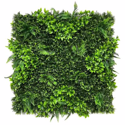 Supergreens Τεχνητή Φυλλωσιά Φτέρη με Φίκο ''Floris'' 100x100cm 6291-7