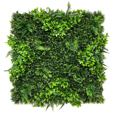 Supergreens Τεχνητή Φυλλωσιά Φτέρη με Φίκο ''Floris'' 100x100cm 6291-7