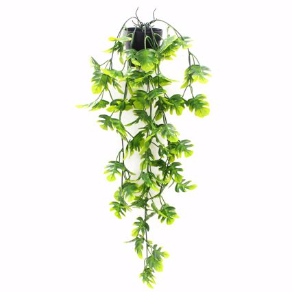 Supergreens Τεχνητό Φυτό Φιλόδεντρο Xanadu Πανασέ Πράσινο 64cm 6591-7