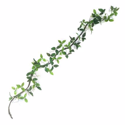 Supergreens Τεχνητή Γιρλάντα Φίκος Ginseng Πράσινη 240cm 8881-7