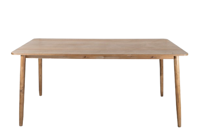 Zen Collection Τραπέζι Τραπεζαρίας Ξύλινο Φυσικό 160x80x76cm 49431