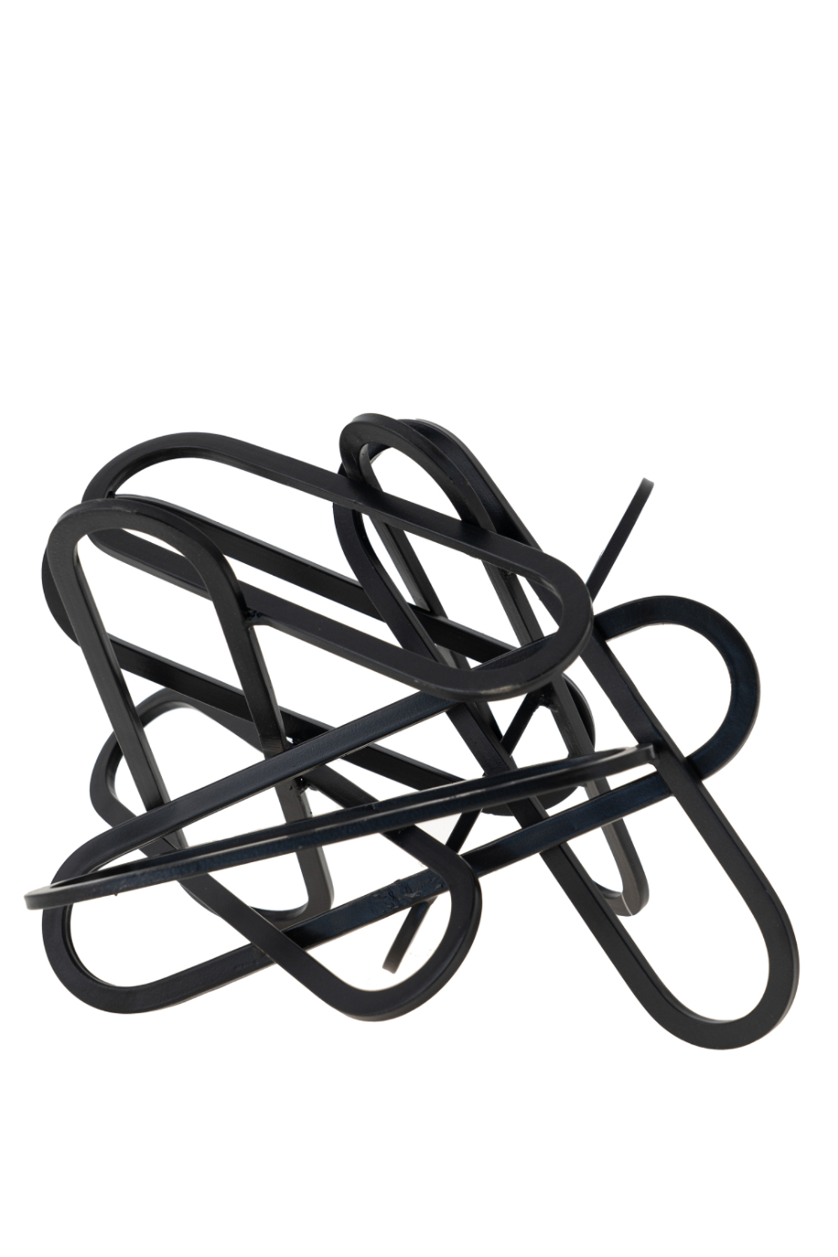 Zen Collection Diakosmitiko Metalliko Mavro Akanonisto 24.5x19cm 50077