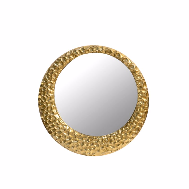 Zen Collection Kathreptis Toixou Resin Xrusos me Boules F100x4.5cm 48560