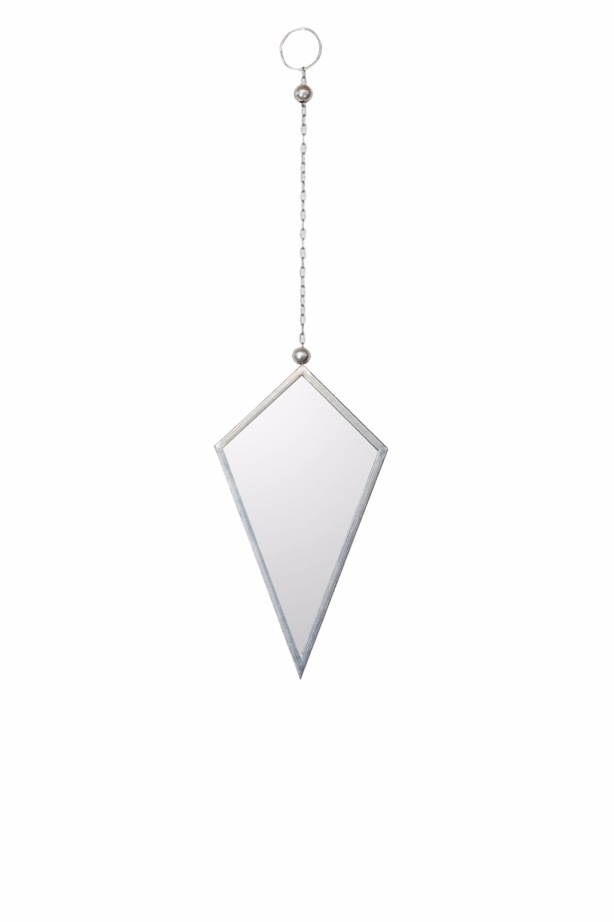 Zen Collection Kathreptis Toixou Rombos me Metalliko Asimi Plaisio 23X2,5X41,5EK 49394