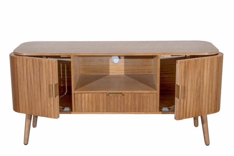 Zen Collection Epiplo Tileorasis Xulino me Metallika Xeroulia 115x37x58cm 49427
