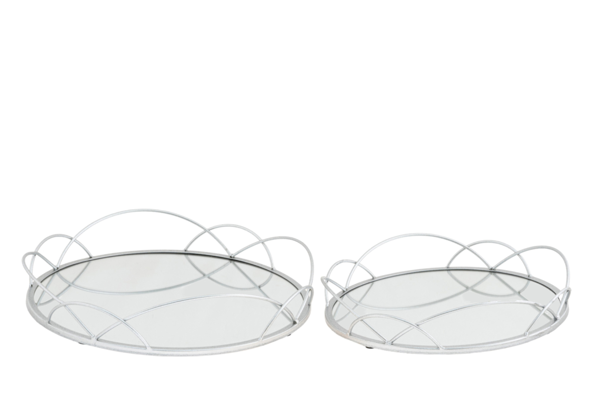 Zen Collection Set ton 2 Diskos Metallikos Asimi Strongulos F36x7.5cm/F30x6cm 49461