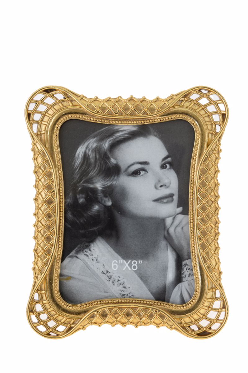 Zen Collection Korniza Fakelos Resin Xrusi 15x20cm 49527