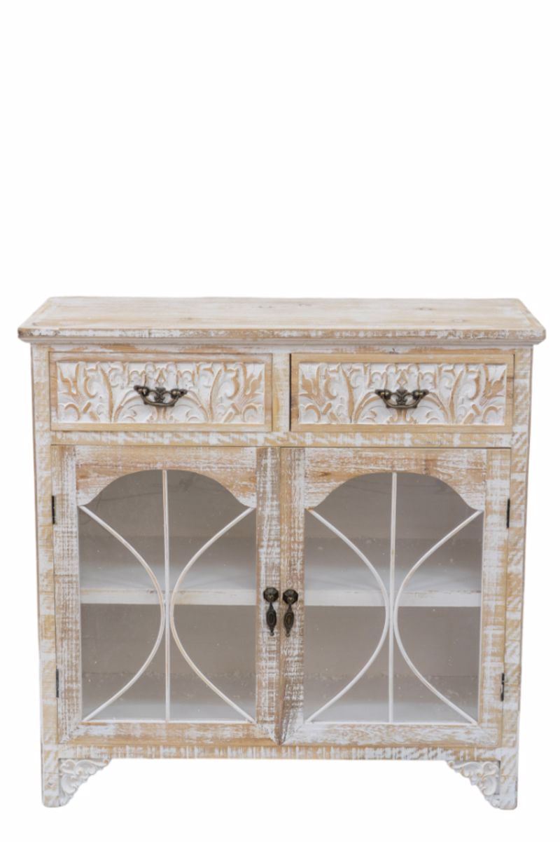 Zen Collection Boufes Xulinos Antike Bez 79.5x31.5x78cm 49777