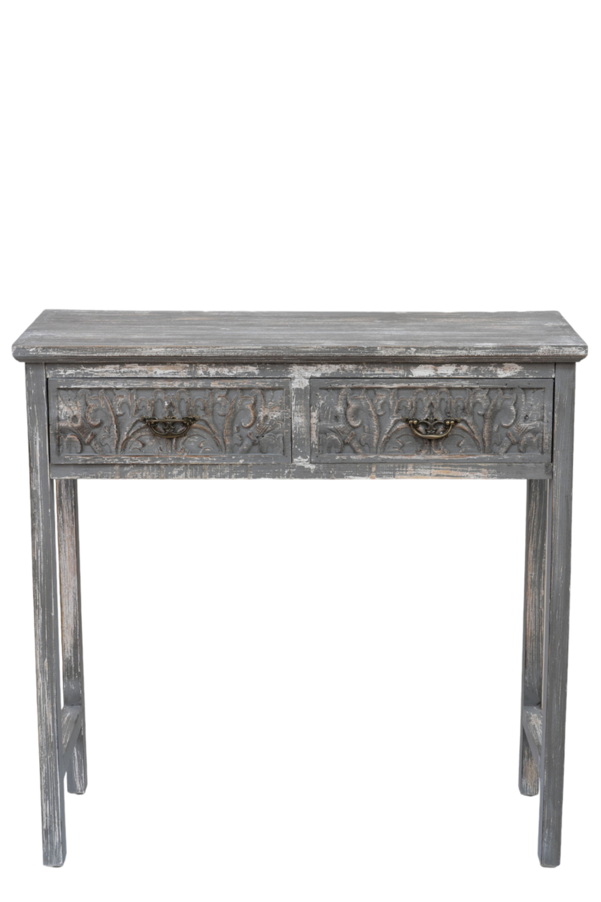 Zen Collection Konsola me Duo Surtaria Antike Ggri-Kafe 79.5x31.5x78cm 49779