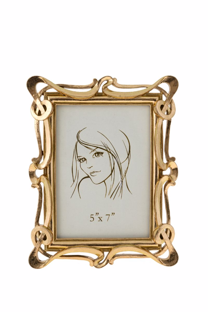 Zen Collection Korniza Resin Grlanta Apli Xrusi 13x18cm 49890